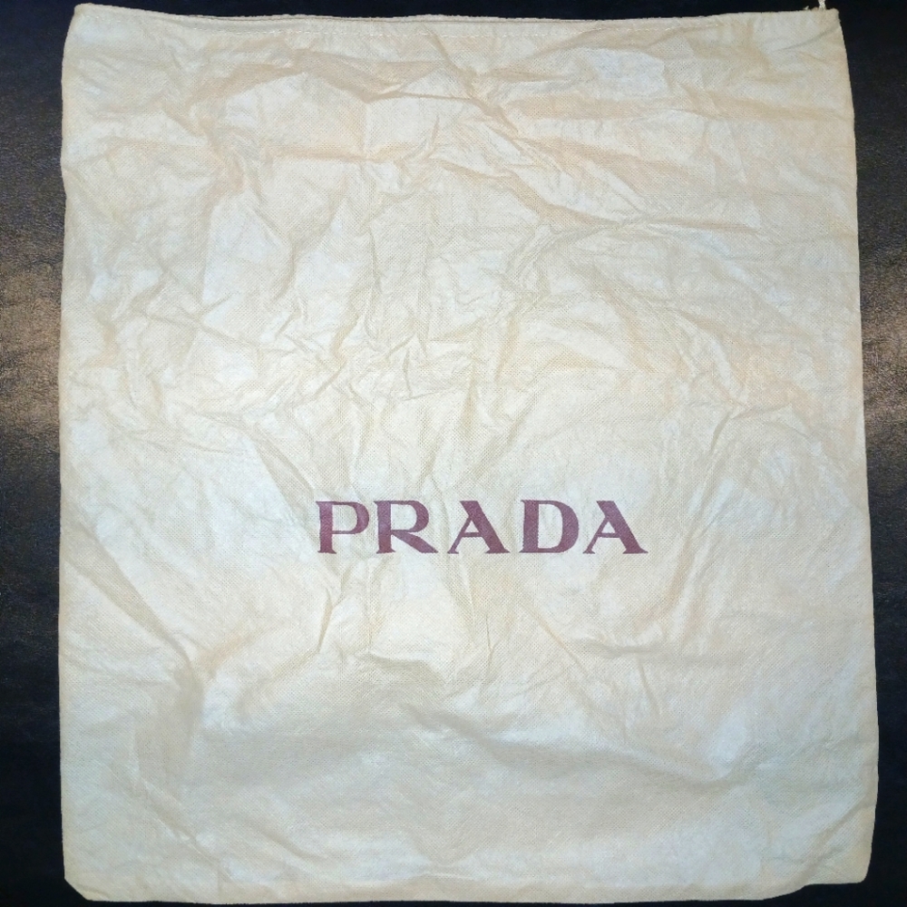 Prada Ivory Storage Bag